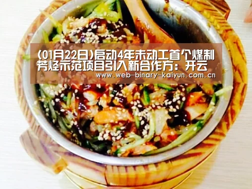 (01月22日)启动4年未动工首个煤制芳烃示范项目引入新合作方:开云体育(图2) 开云体育